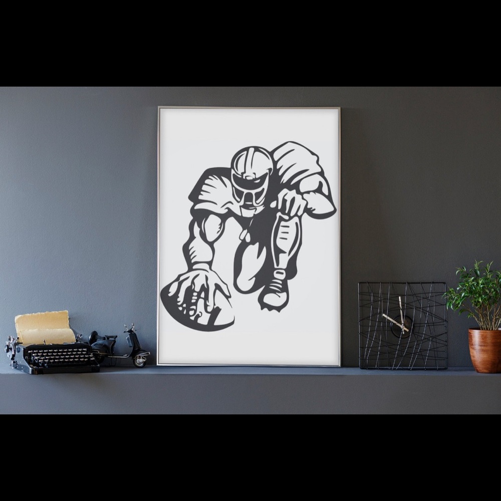 Touch Down Football 🏈 Print Photo